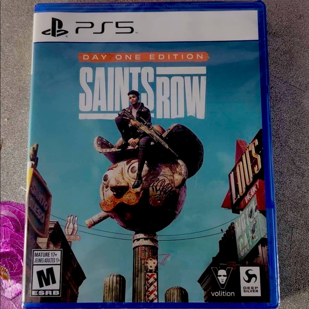 Selling PS5 games Saints Row brand new!!